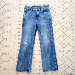 Sz 30/10 Gap vintage flare high rise jean size 30 like new condition.